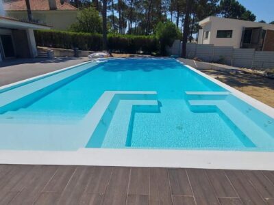 Construção de Piscina pela Savahna Pool